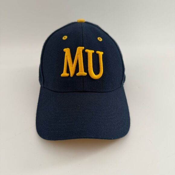 VINTAGE 1990s MARQUETTE GOLDEN EAGLES NIKE TEAM BASEBALL CAP - Picture 1 of 5